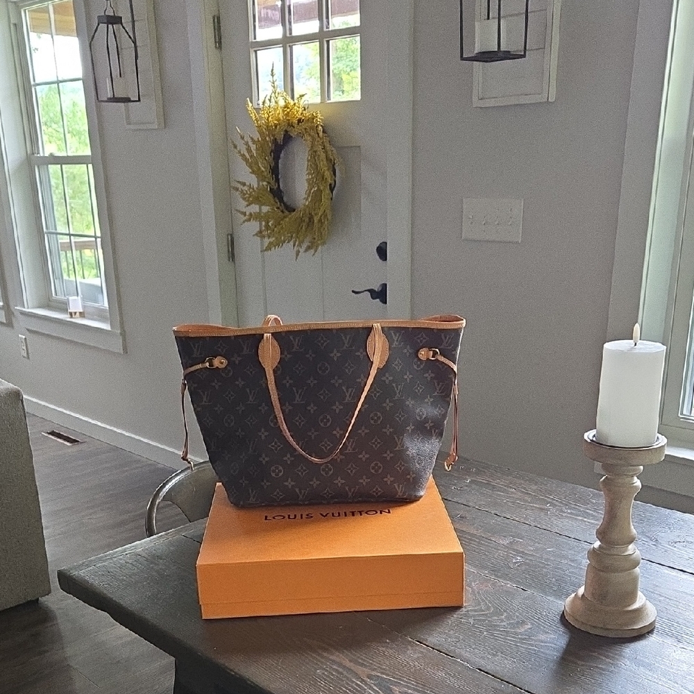 Louis Vuitton Dark Brown Monogram Tote